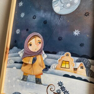 "Ulovený měsíc..." originál