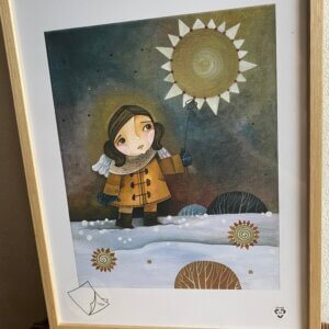 Když se noc dotkne světla... tisk